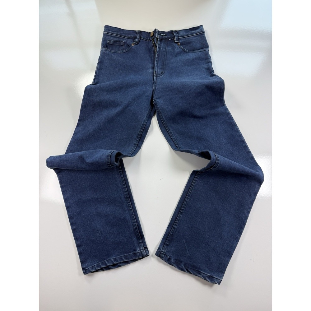 Levis 501 Lives Jeans Men 29x33‎ Blue Denim Pants Classic Mid Wash Straight Leg